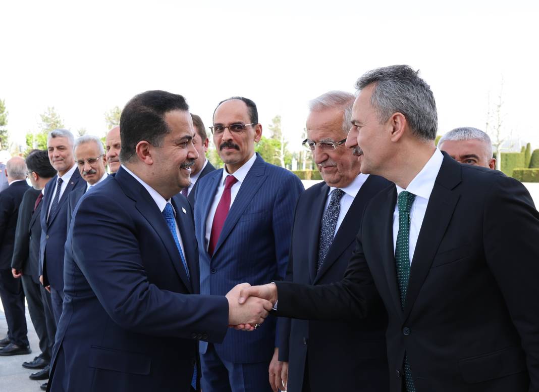 Irak Başbakanı Ankara’da! Külliye’de resmi tören: Sudani’den güç birliği mesajı... 9
